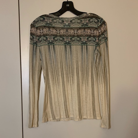 Bcbg Asher Border Striped Top - Picture 3 of 3